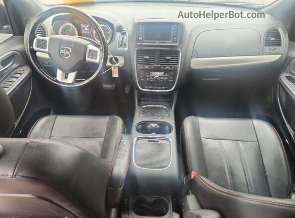2C4RDGEG7LR213628 2020 DODGE GRAND Black Dashboard view