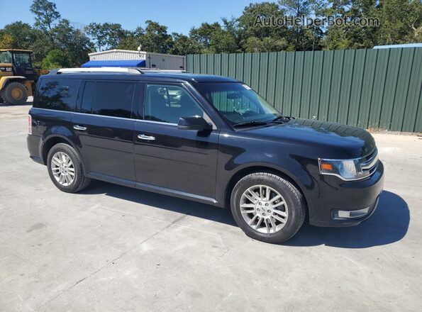 2FMGK5C84KBA10843 2019 FORD FLEX Black Delantero derecho