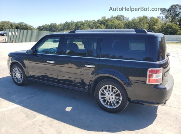 2FMGK5C84KBA10843 2019 FORD FLEX Black Trasero izquierdo