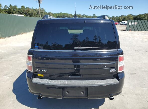 2FMGK5C84KBA10843 2019 FORD FLEX Black Vista trasera