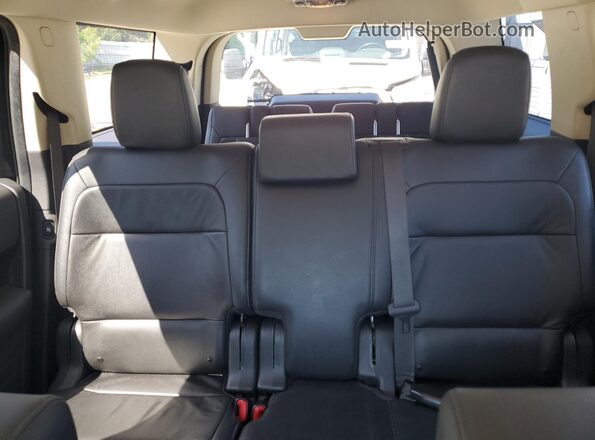 2FMGK5C84KBA10843 2019 FORD FLEX Black Vista de los asientos traseros