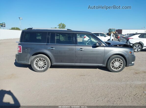 2FMGK5C84KBA38853 2019 FORD FLEX Gray Вид задньої частини салону