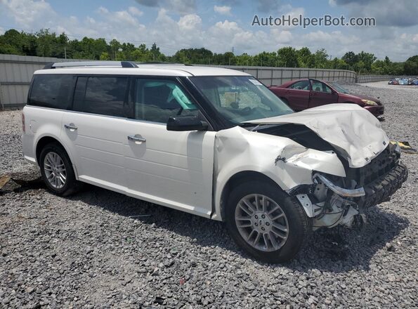 2FMGK5C85JBA10400 2018 FORD FLEX White 