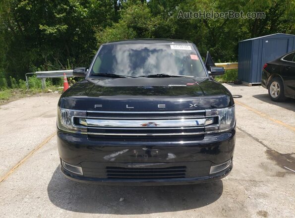 2FMGK5C87HBA10098 2017 FORD FLEX Black Вид спереду