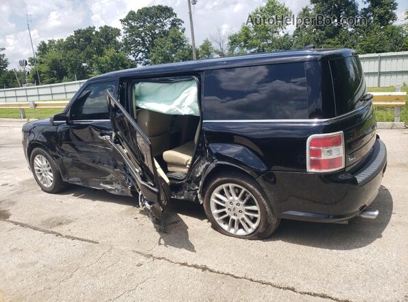 2FMGK5C87HBA10098 2017 FORD FLEX Black Задня ліва чверть