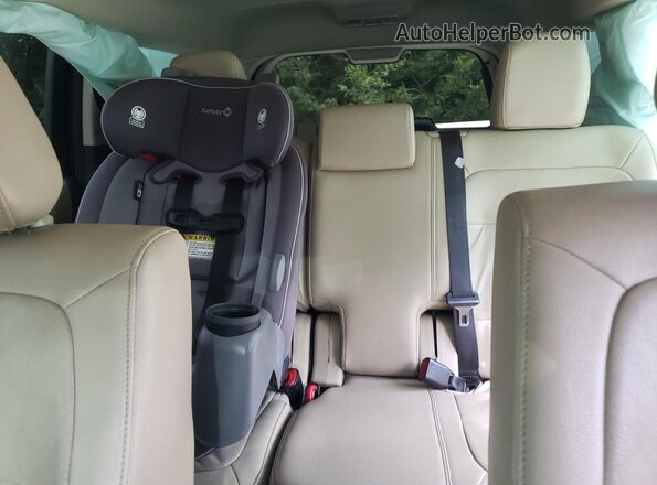 2FMGK5C87HBA10098 2017 FORD FLEX Black Вид задніх сидінь