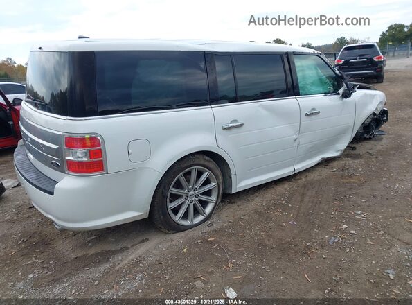 2FMGK5D87JBA07111 2018 FORD FLEX White Հետևի աջ