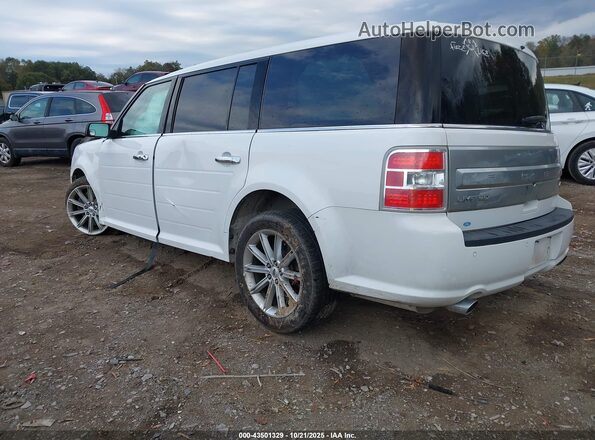 2FMGK5D87JBA07111 2018 FORD FLEX White Հետևի ձախ