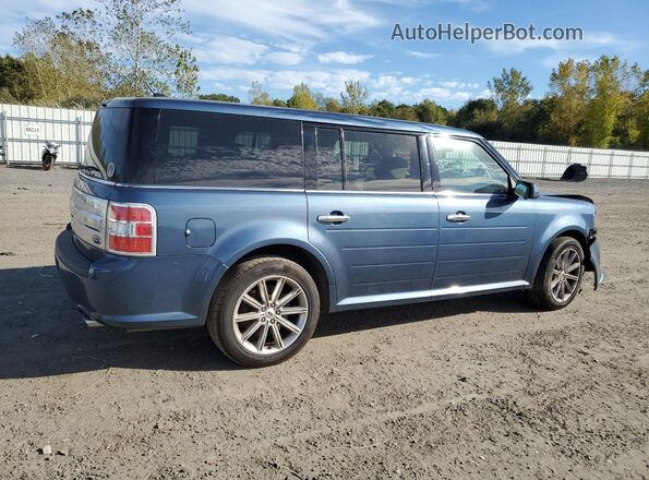 2FMGK5D87KBA32320 2019 FORD FLEX Blue Rear right