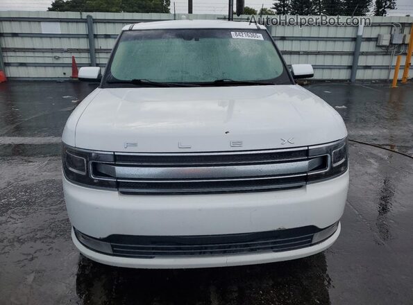 2FMGK5D8XKBA13826 2019 FORD FLEX White Դիմացի տեսք