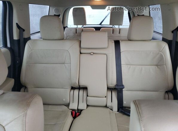 2FMGK5D8XKBA13826 2019 FORD FLEX White Հետևի նստատեղերի տեսք
