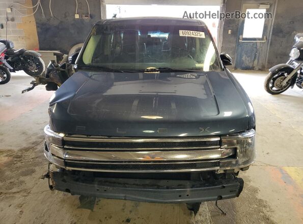 2FMHK6C83JBA10194 2018 FORD FLEX Blue 