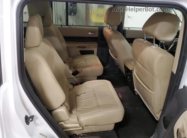 2FMHK6C89KBA13408 2019 FORD FLEX White Vista interior trasera