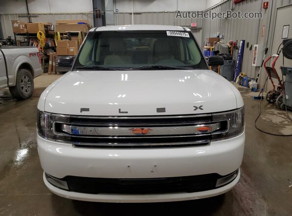 2FMHK6C89KBA13408 2019 FORD FLEX White Vista frontal