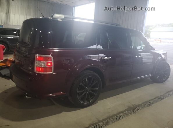2FMHK6D80JBA03430 2018 FORD FLEX Burgundy 