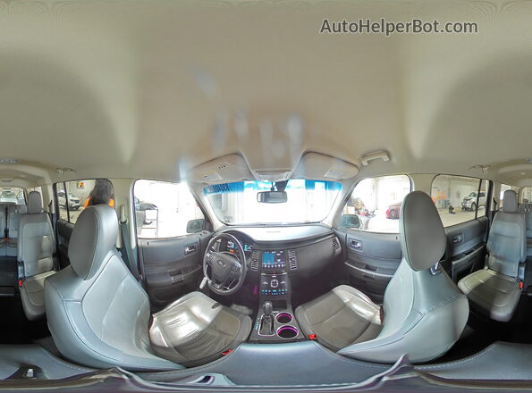 2FMHK6D80JBA03430 2018 FORD FLEX Burgundy 