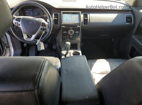 2FMHK6D8XHBA10489 2017 FORD FLEX Silver 