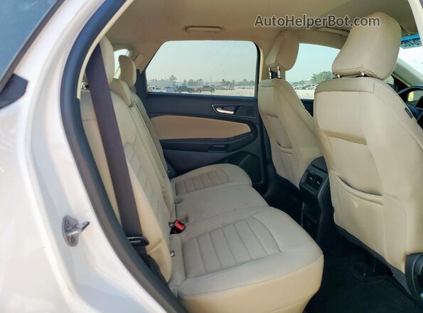 2FMPK3G90LBB26372 2020 FORD EDGE White უკანა სალონის ხედი