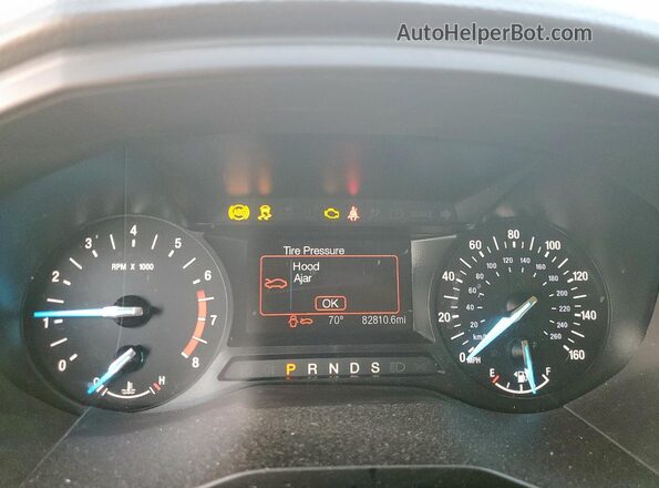 2FMPK3G90LBB26372 2020 FORD EDGE White ხელსაწყოთა პანელის ხედი