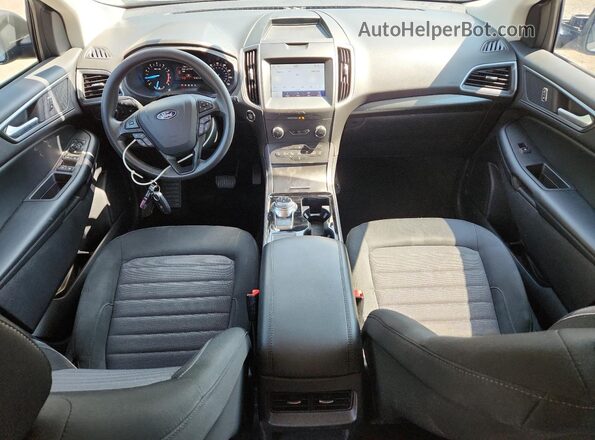 2FMPK3G99LBA26299 2020 FORD EDGE Silver წინა პანელის ხედი