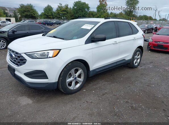 2FMPK3G9XLBA16851 2020 FORD EDGE White წინა მარცხენა ხედი სამი მეოთხედიდან