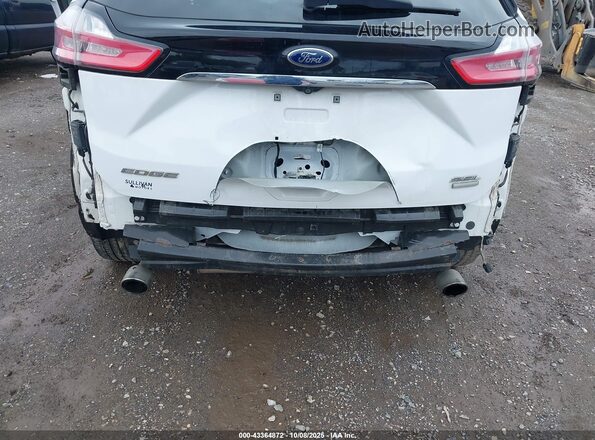2FMPK3G9XLBA16851 2020 FORD EDGE White წინა ხედი