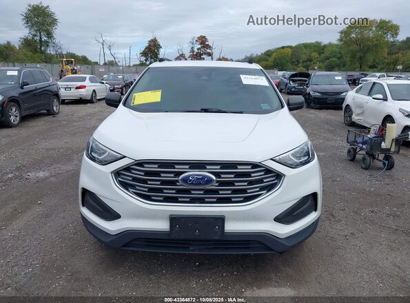 2FMPK3G9XLBA16851 2020 FORD EDGE White უკანა სალონის ხედი