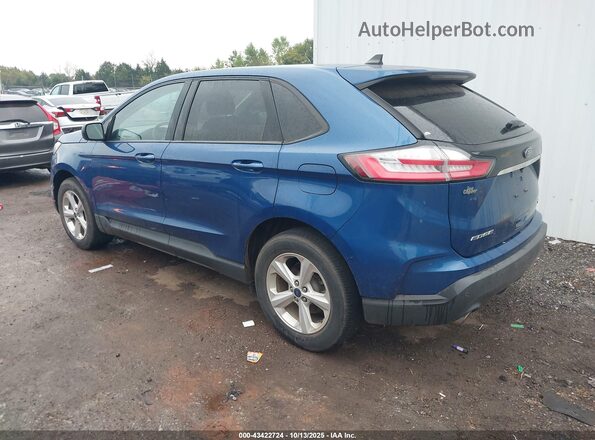 2FMPK3G9XLBA73616 2020 FORD EDGE Blue უკანა მარცხენა