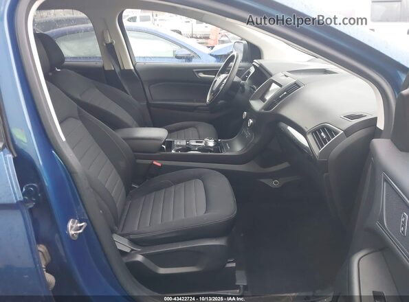 2FMPK3G9XLBA73616 2020 FORD EDGE Blue წინა სალონის ხედი