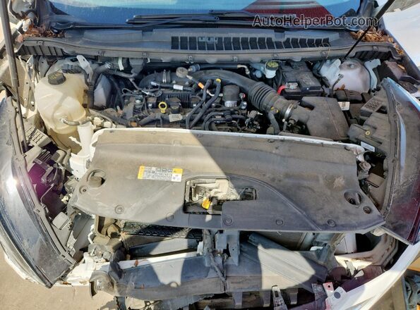 2FMPK3J90LBA30038 2020 FORD EDGE White Vista del compartimento del motor