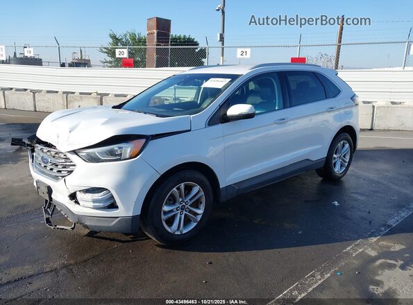 2FMPK3J91LBA44174 2020 FORD EDGE White Przód lewy