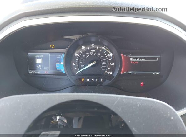 2FMPK3J91LBA44174 2020 FORD EDGE White Widok tylnych siedzeń