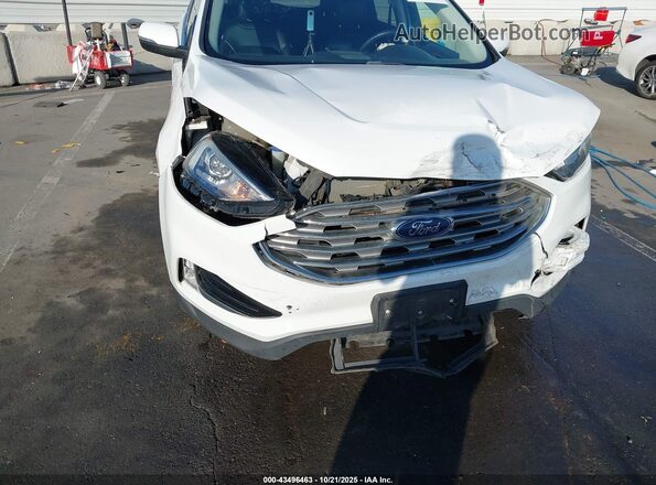 2FMPK3J91LBA44174 2020 FORD EDGE White Widok z przodu