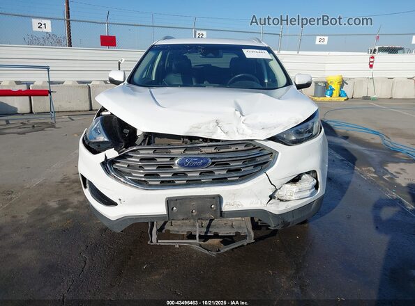 2FMPK3J91LBA44174 2020 FORD EDGE White Widok wnętrza z tyłu