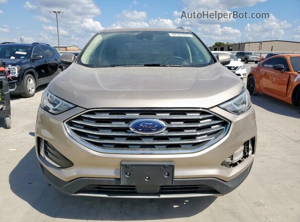 2FMPK3J91LBB27197 2020 FORD EDGE Gold Widok z przodu
