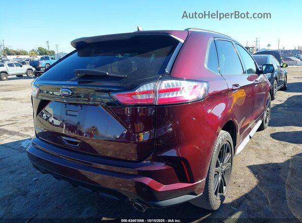 2FMPK3J91LBB60863 2020 FORD EDGE Burgundy Հետևի աջ