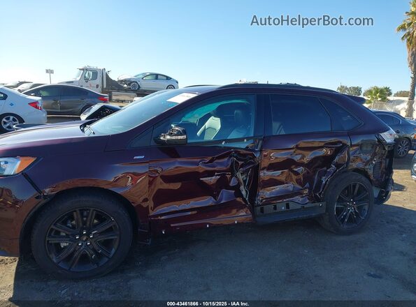 2FMPK3J91LBB60863 2020 FORD EDGE Burgundy Դիմացի տեսք