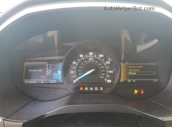 2FMPK3J94LBA04042 2020 FORD EDGE White Սարքավորումների վահանակի տեսք