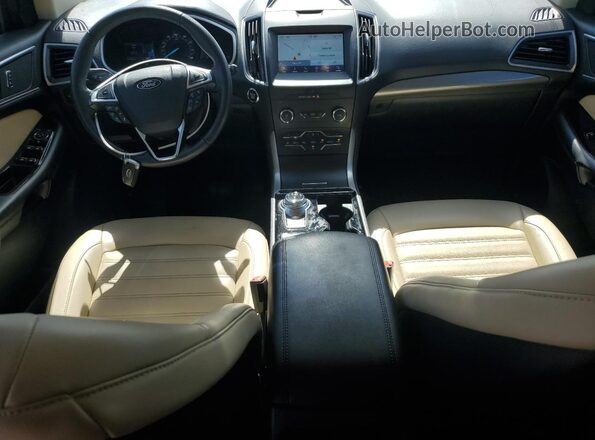 2FMPK3J94LBA04042 2020 FORD EDGE White Առջևի վահանակի տեսք