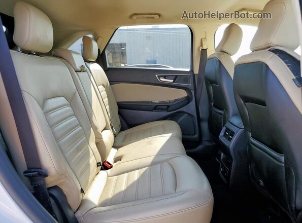 2FMPK3J96LBA69426 2020 FORD EDGE White უკანა სალონის ხედი