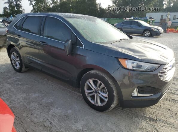 2FMPK3J96LBB49552 2020 FORD EDGE Gray Передня права чверть