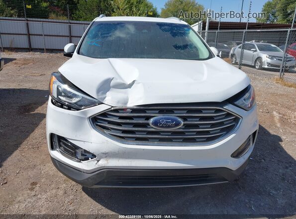 2FMPK3J97LBA57687 2020 FORD EDGE White Instrument cluster view