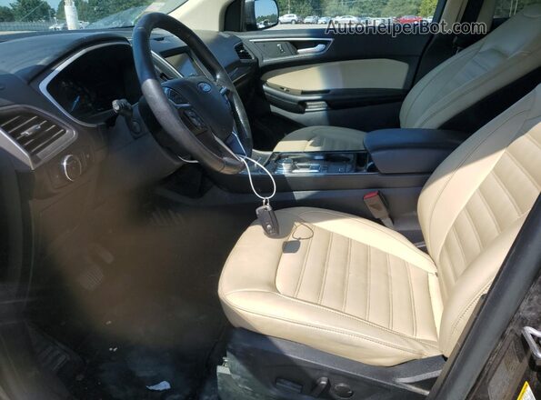 2FMPK3J99LBA53673 2020 FORD EDGE Gray წინა სალონის ხედი