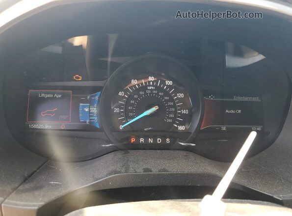 2FMPK3J99LBA53673 2020 FORD EDGE Gray ხელსაწყოთა პანელის ხედი