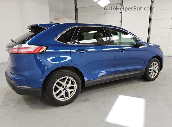 2FMPK3J99MBA50466 2021 FORD EDGE Blue 