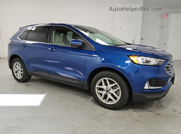 2FMPK3J99MBA50466 2021 FORD EDGE Blue 