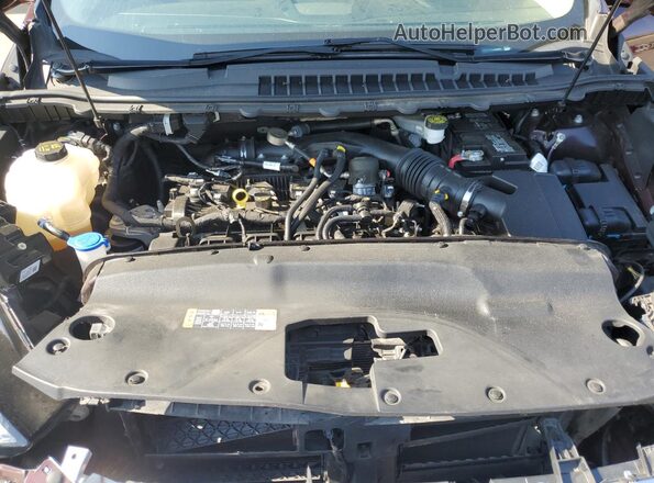 2FMPK3J9XLBA34047 2020 FORD EDGE Maroon ძრავის განყოფილების ხედი