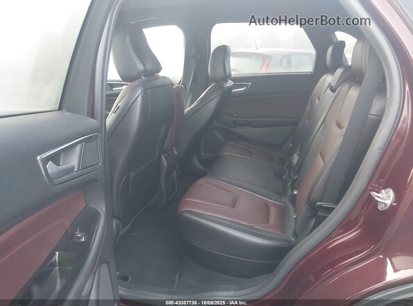 2FMPK3K97LBA35512 2020 FORD EDGE Burgundy VIN კოდის სტიკერის ხედი
