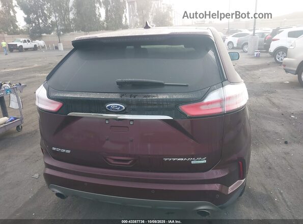 2FMPK3K97LBA35512 2020 FORD EDGE Burgundy 