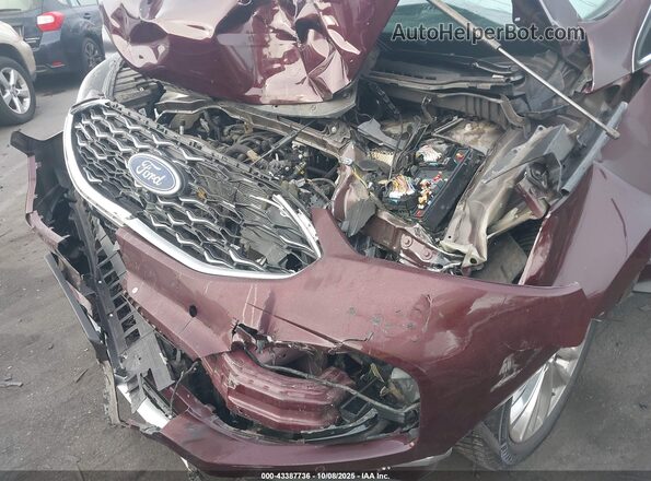 2FMPK3K97LBA35512 2020 FORD EDGE Burgundy წინა ხედი